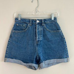 Stradivarius Mom Fit Shorts